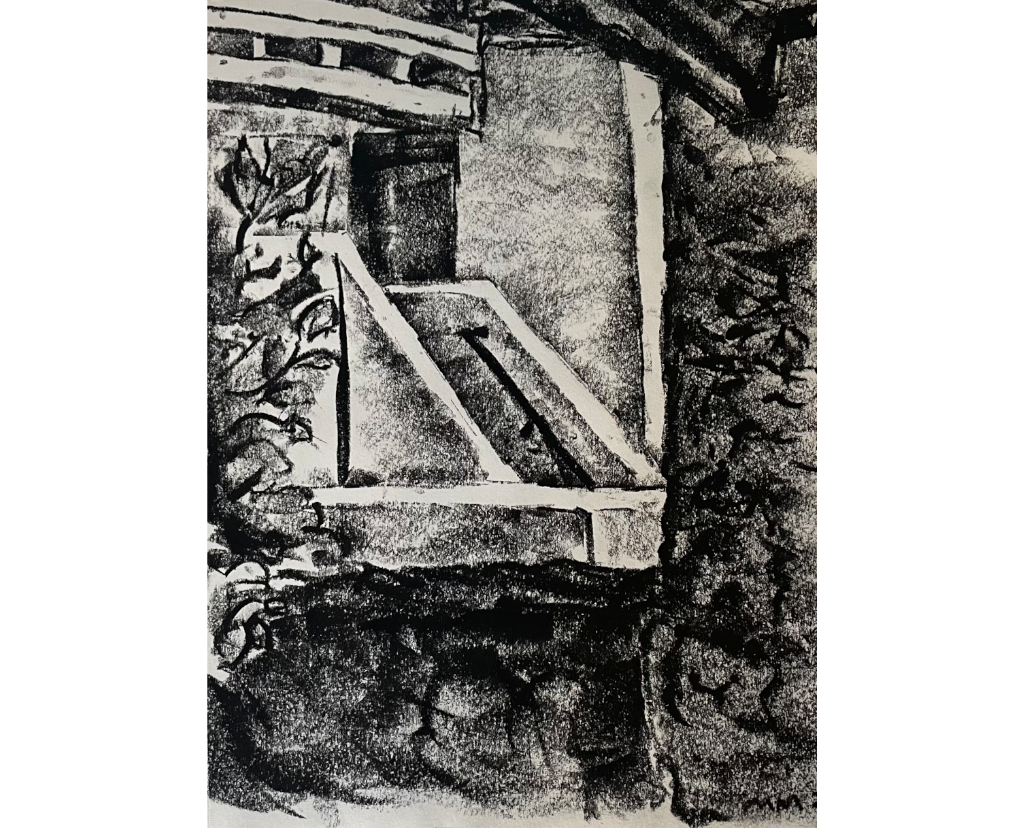 Stairs. Charocal